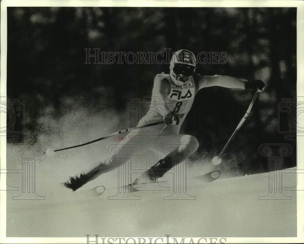 1981 Press Photo Downhill skier Ken Read will be featured in PBS documentary- Historic Images