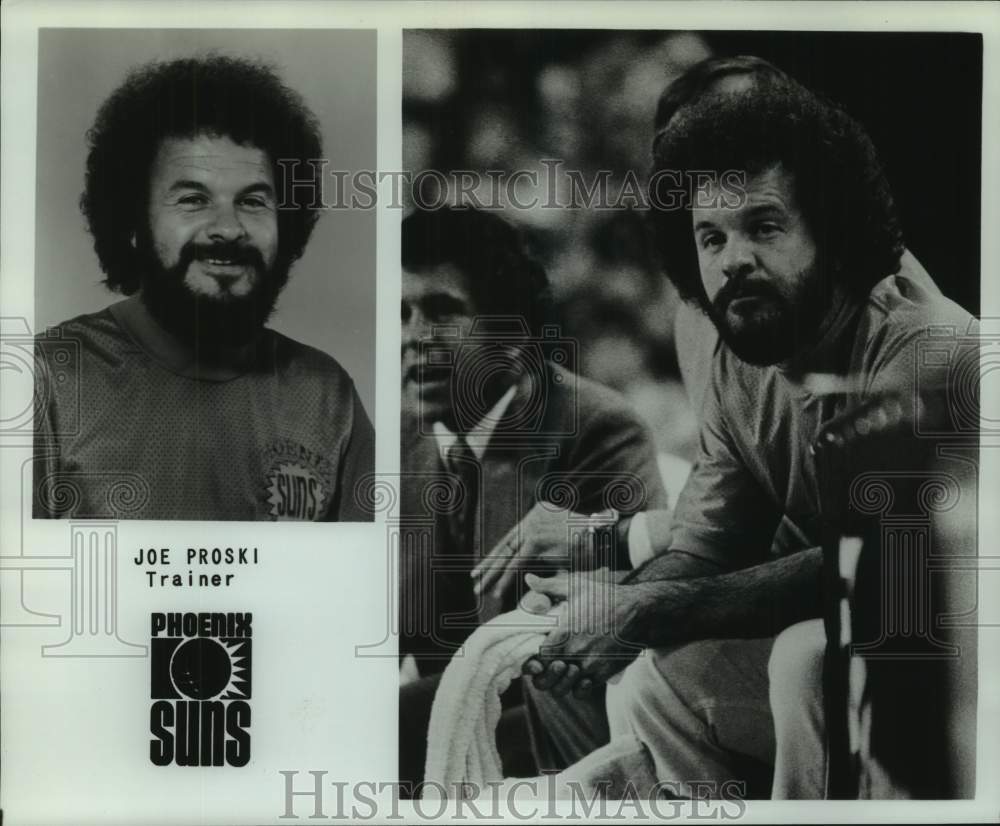 1979 Press Photo Phoenix Suns basketball trainer Joe Proski - nos29922- Historic Images