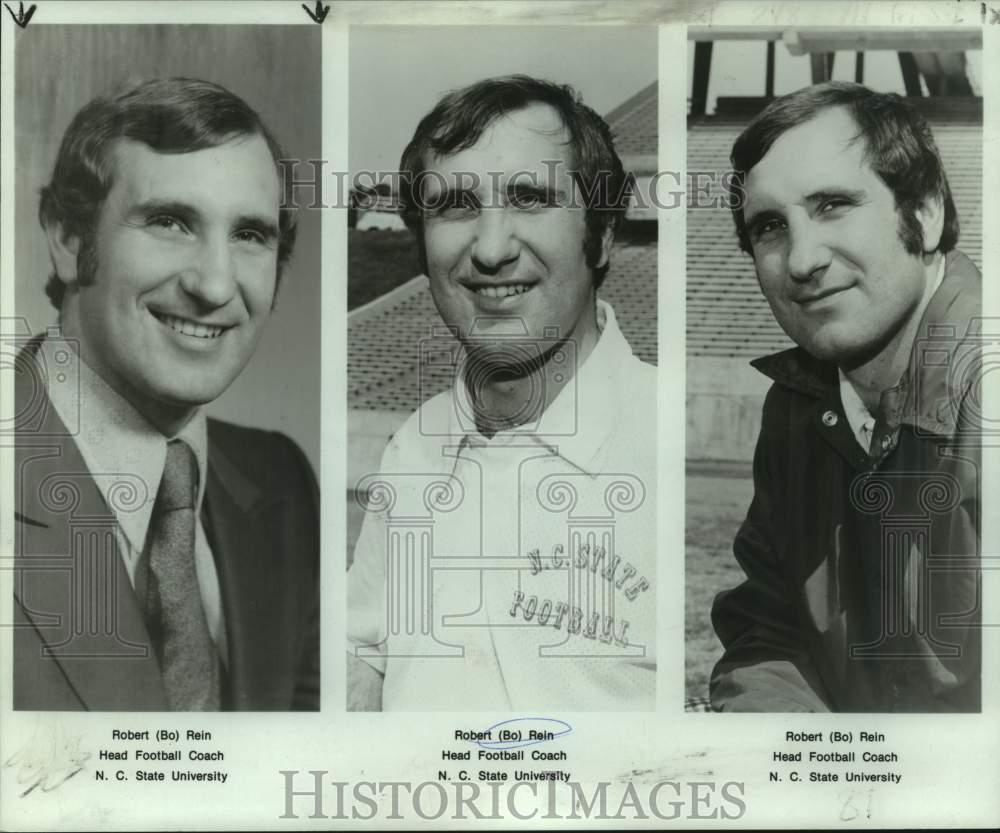 1978 Press Photo North Carolina State college football coach Robert (Bo) Rein- Historic Images