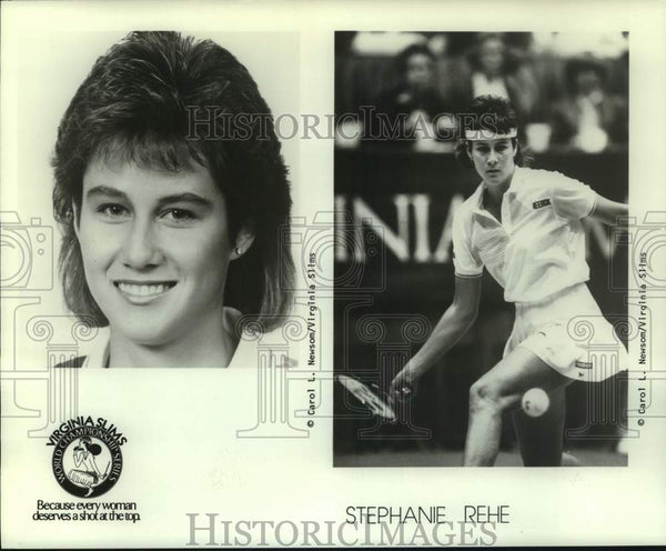 1989 Press Photo Women's tennis pro Stephanie Rehe - nos30034 ...