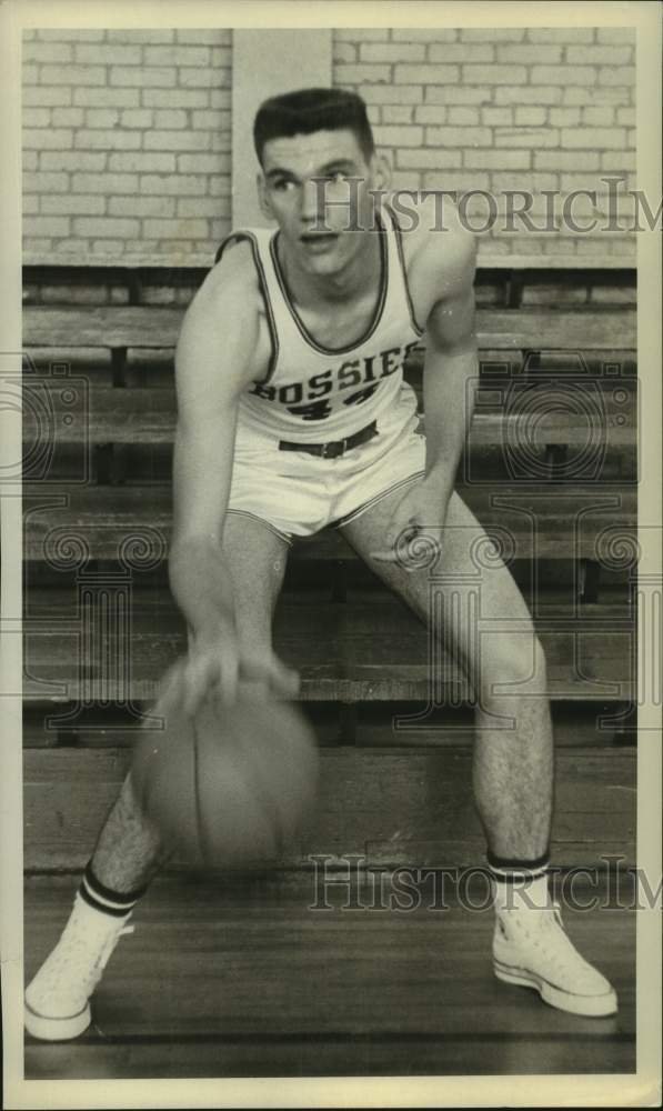 Press Photo Basketball - Max Nix, Bossier Center - nos30452- Historic Images