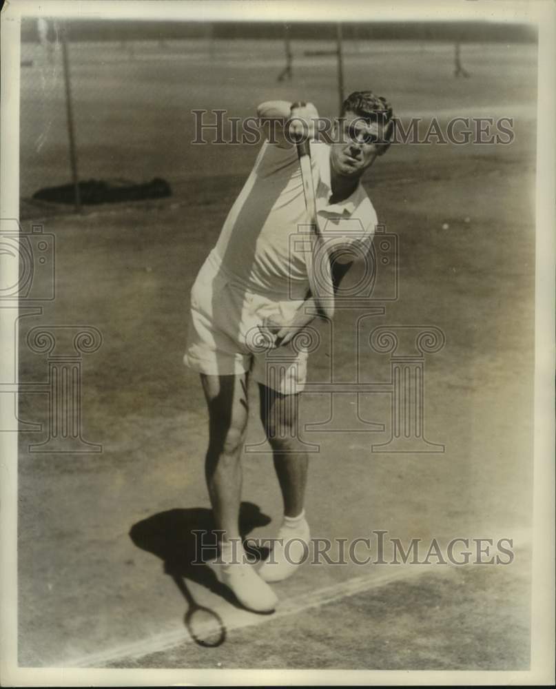 Press Photo Tennis player Frank Sedgman - nos30496- Historic Images