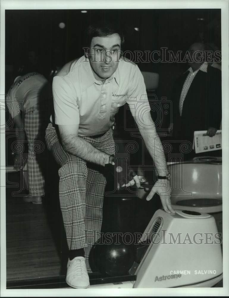 1978 Press Photo Pro bowler Carmen Salvino - nos30706- Historic Images