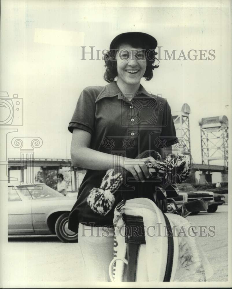 1976 Press Photo Golfer Jane Rosen - nos30988- Historic Images