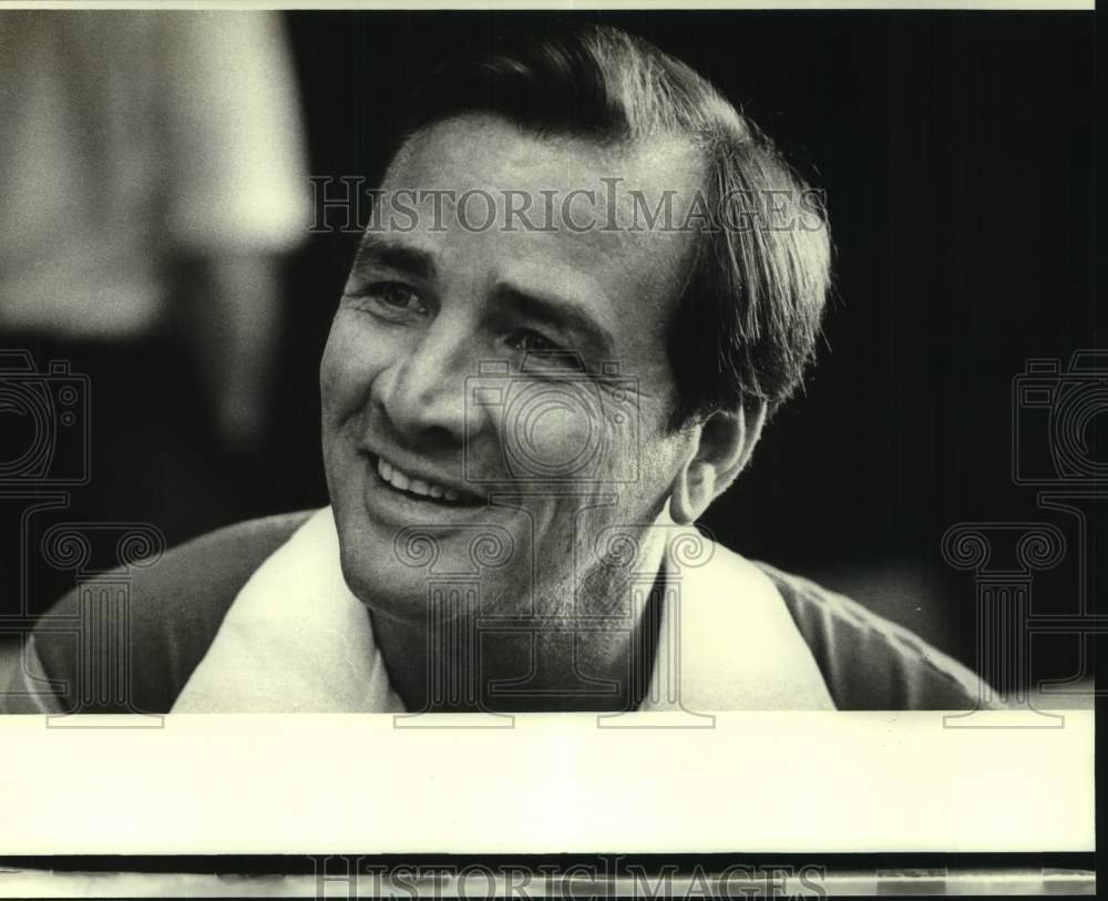 1978 Press Photo Close-up of former LSU football fullback Merle Schexnaildre- Historic Images