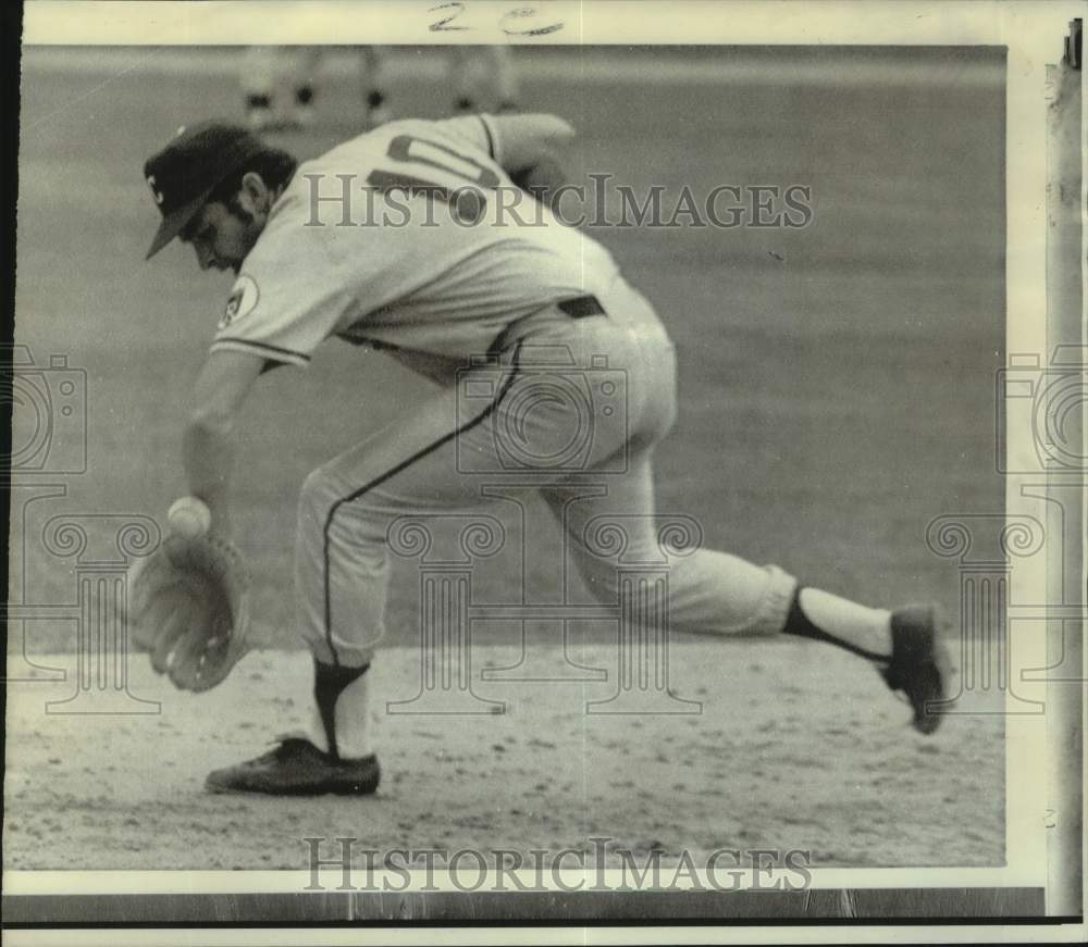 1971 Press Photo Kansas City Royals baseball player Paul Schaal - nos31086- Historic Images