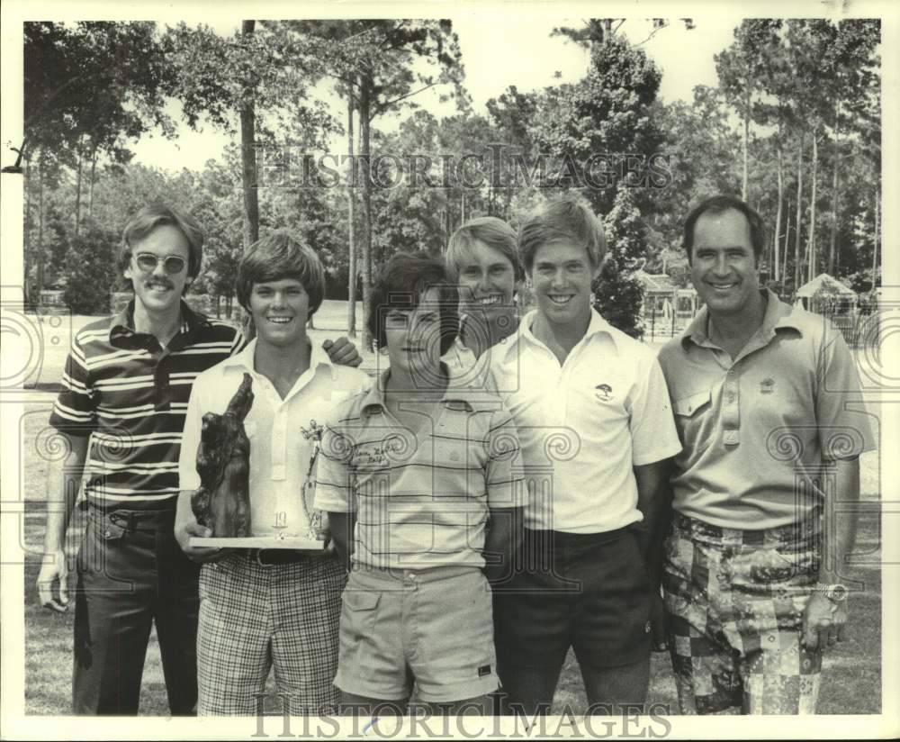 1979 Press Photo Colonial Country Club golf team won the PGA-NOGA tournament- Historic Images