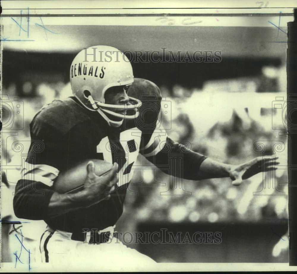 1972 Press Photo Cincinnati Bengals football player Paul Robinson - nos31564- Historic Images