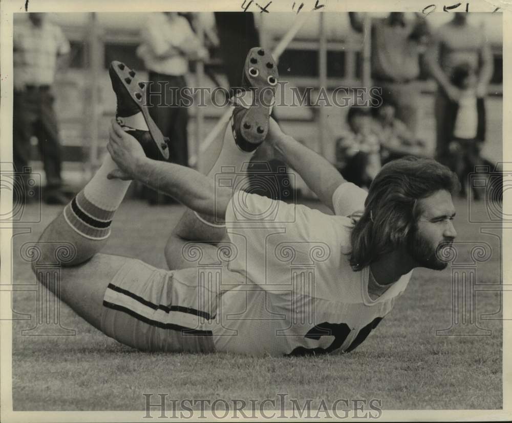 1975 Press Photo New Orleans Saints football player Steve Rogers - nos31631- Historic Images