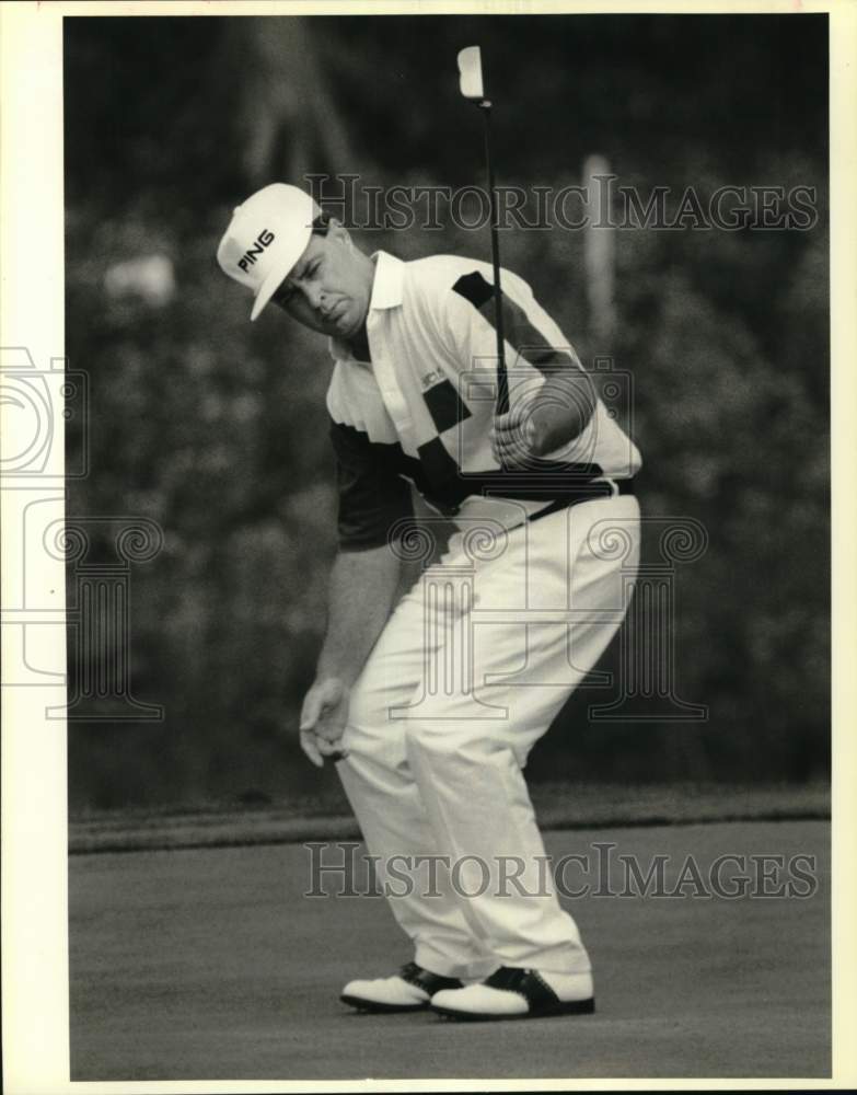 1989 Press Photo Golfer Tim Simpson - nos31707- Historic Images