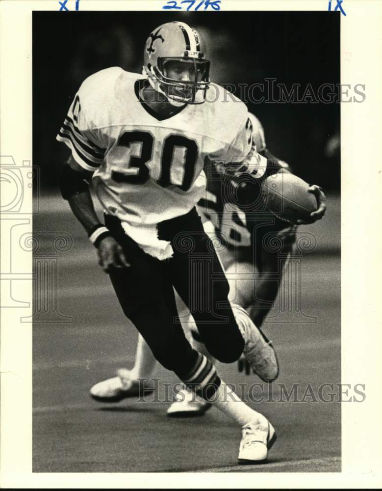 1981 Press Photo New Orleans Saints Football Player Wayne Wilson - nos31792- Historic Images