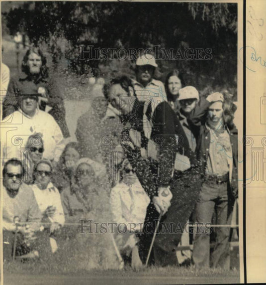 1975 Press Photo Golfer Tom Weiskopf at Greensboro Open - nos31898- Historic Images