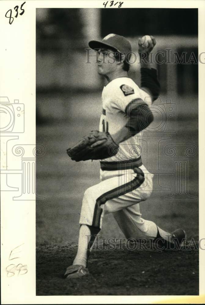 1982 Press Photo Baseball Pitcher Mark Wisniewski - nos31929- Historic Images