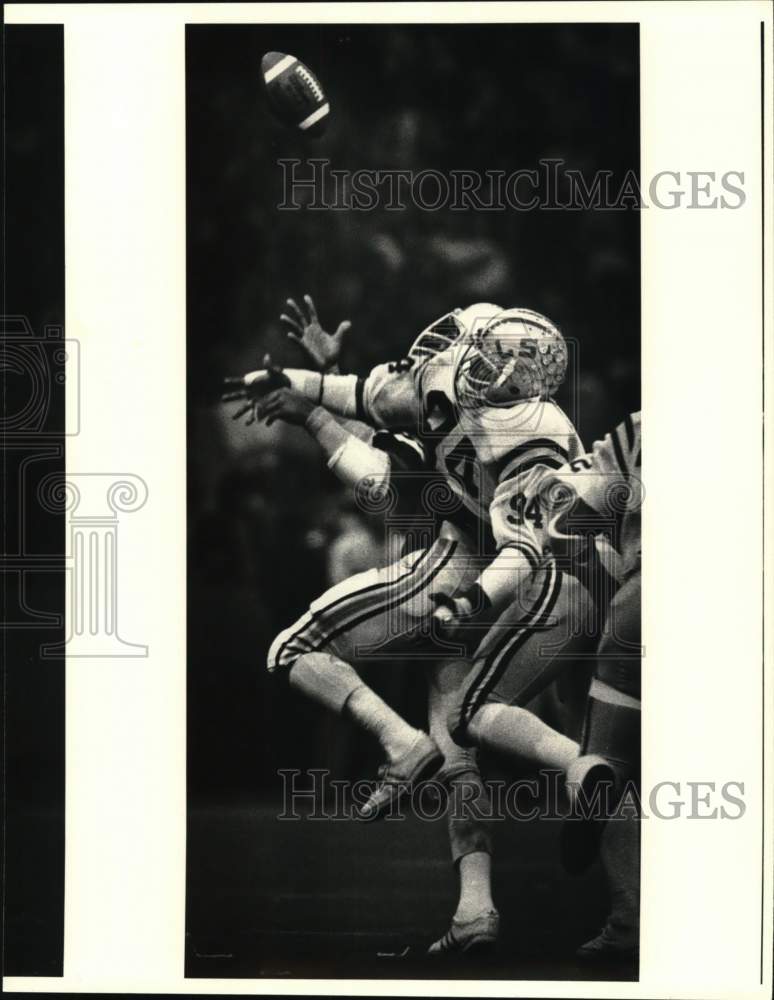 1979 Press Photo Football Player Lyman White of LSU During Game - nos31958- Historic Images