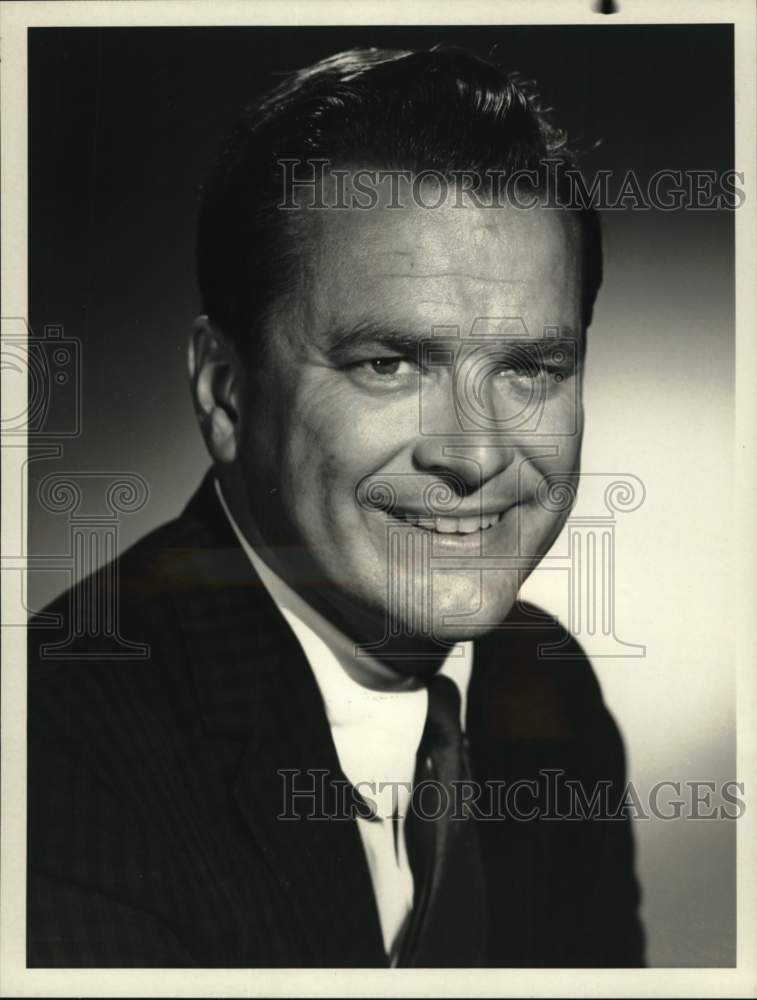 1967 Press Photo Jim Simpson, NBC Sports Commentator - nos32029- Historic Images