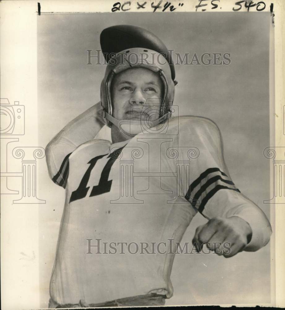 1972 Press Photo Football Player George Walsh - nos32206- Historic Images