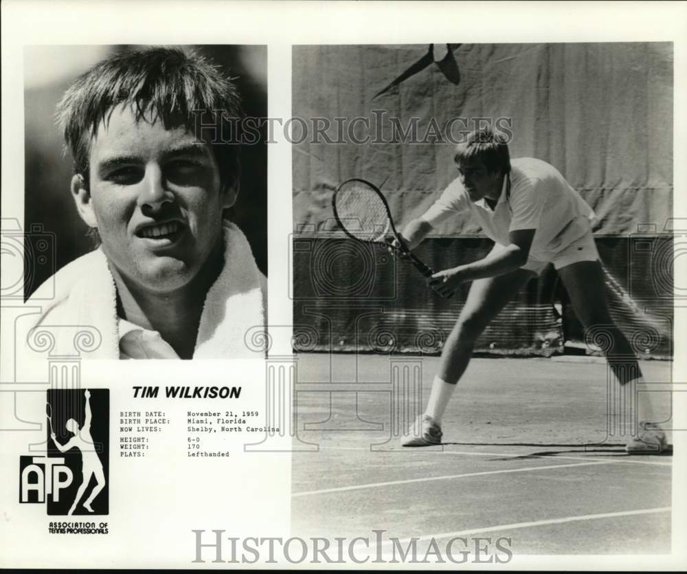 1979 Press Photo Tennis Player Tim Wilkison - nos32333- Historic Images