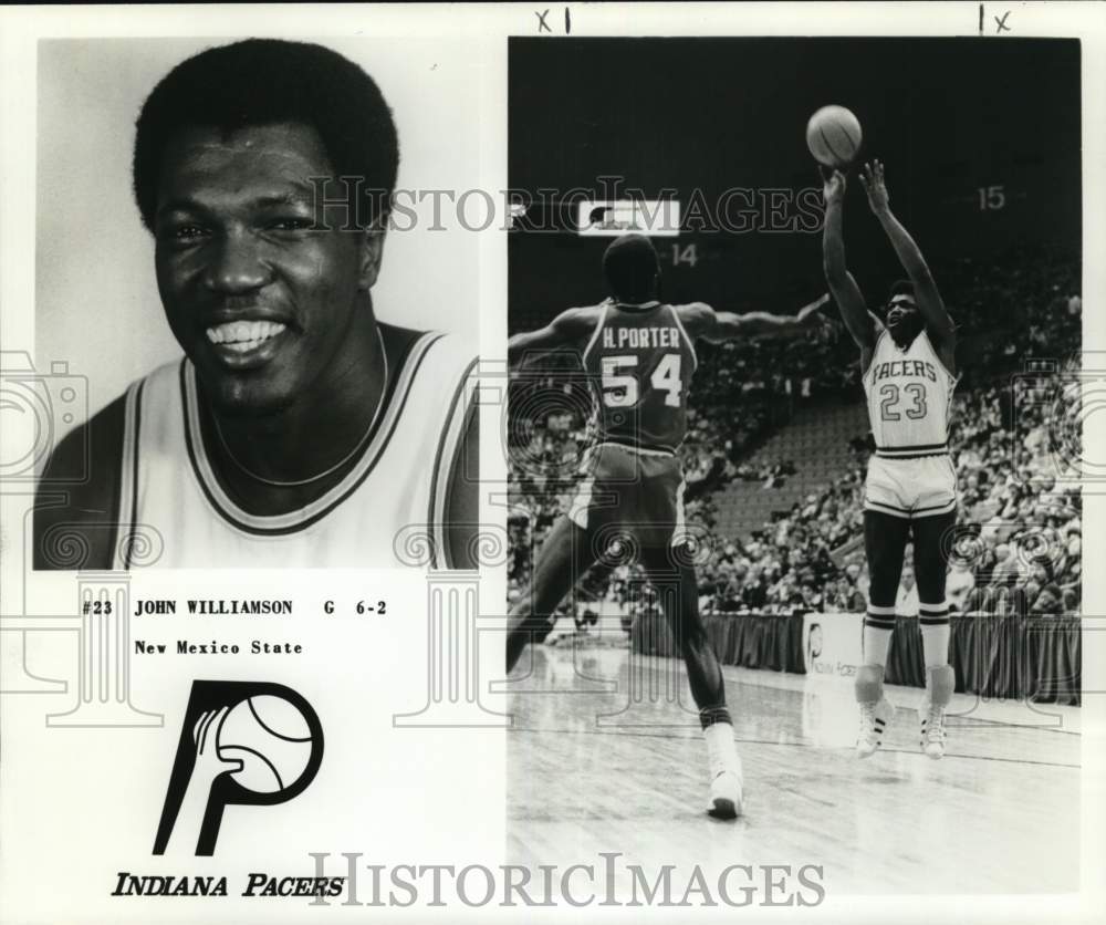 1978 Press Photo John Williamson of Indiana Pacers - nos32494- Historic Images