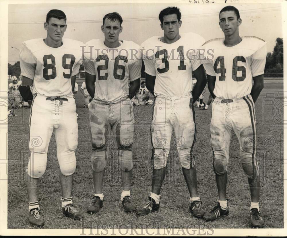 Press Photo West Jefferson Football Players - nos32540- Historic Images