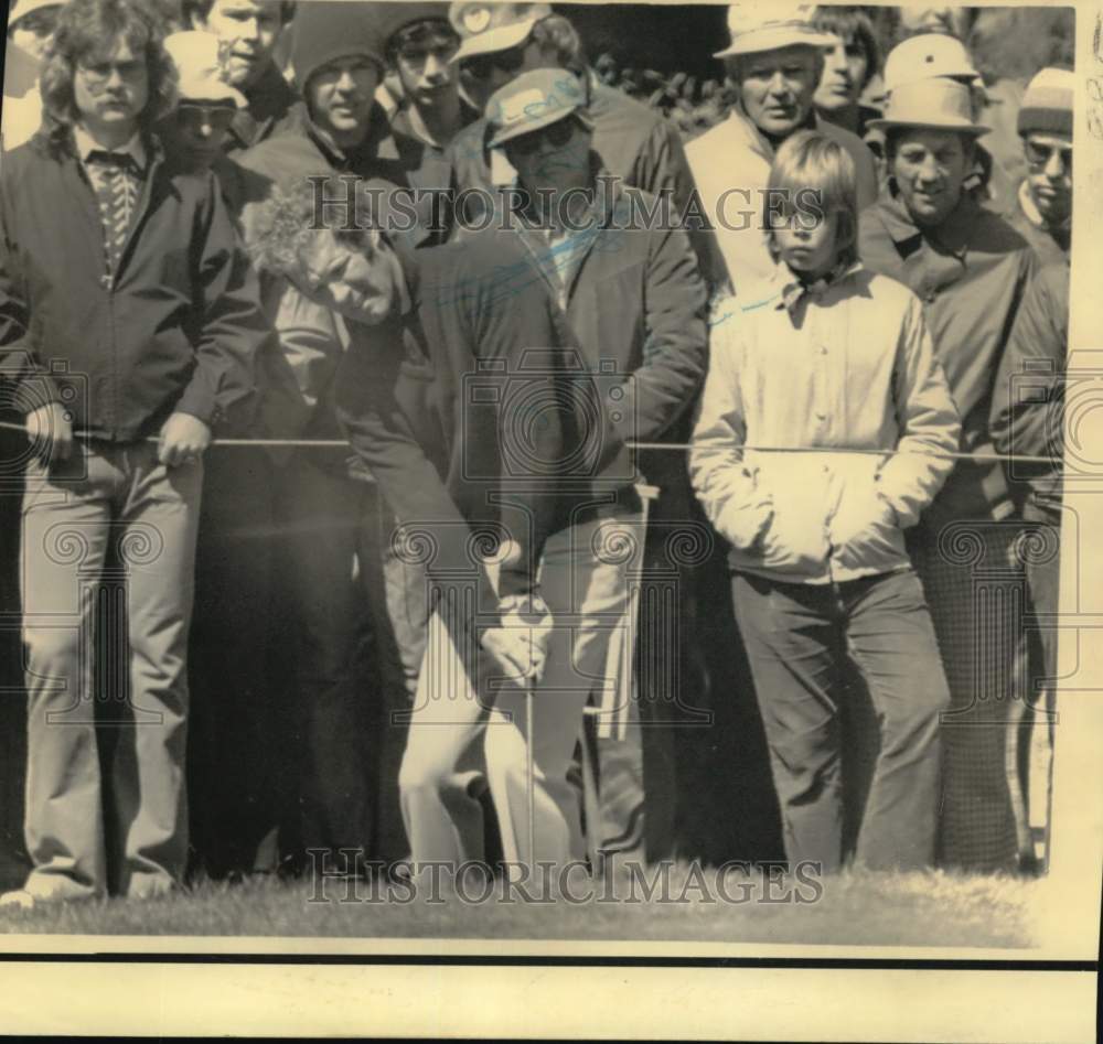 1975 Press Photo Golfer Tom Weiskopf at Greensboro Open - nos32706- Historic Images