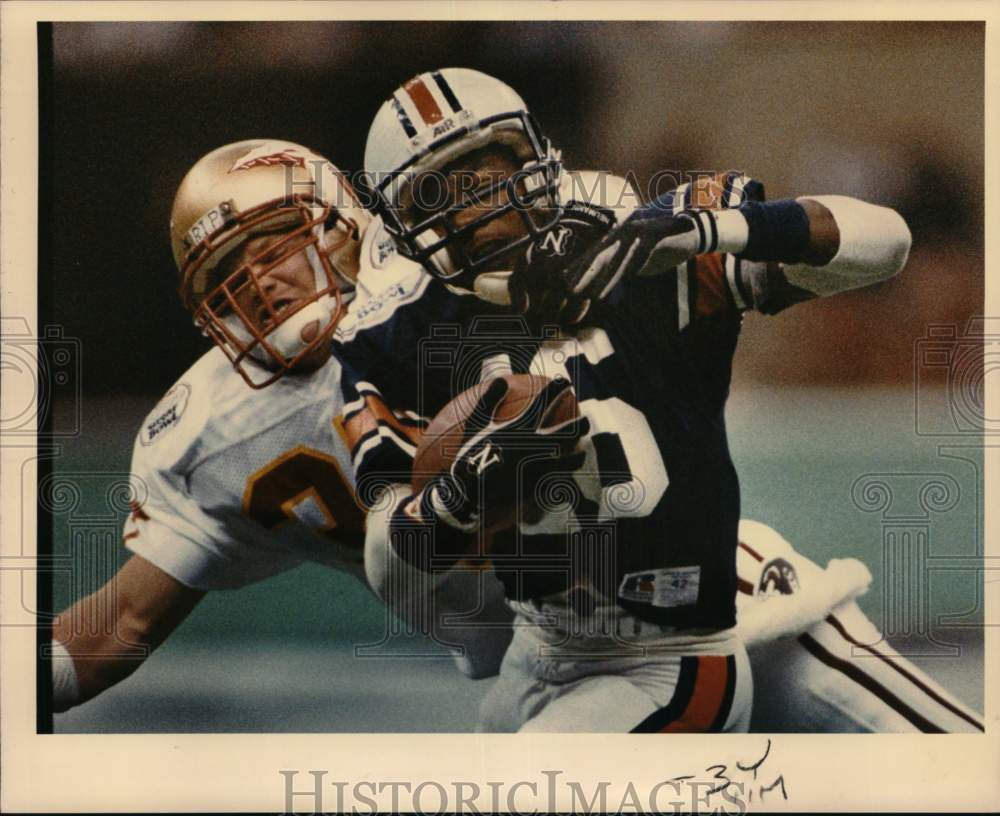 1988 Press Photo Stan Shiver in Sugar Bowl Football Game - nos32721- Historic Images