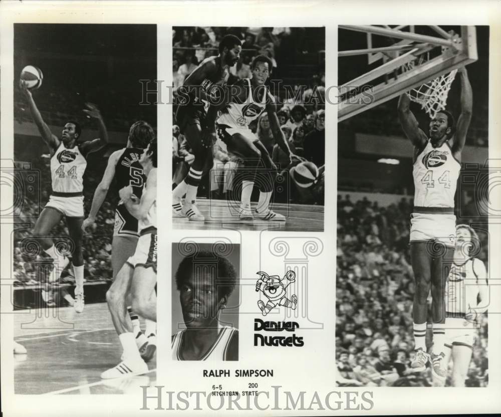 1978 Press Photo Ralph Simpson of Denver Nuggets - nos32750- Historic Images