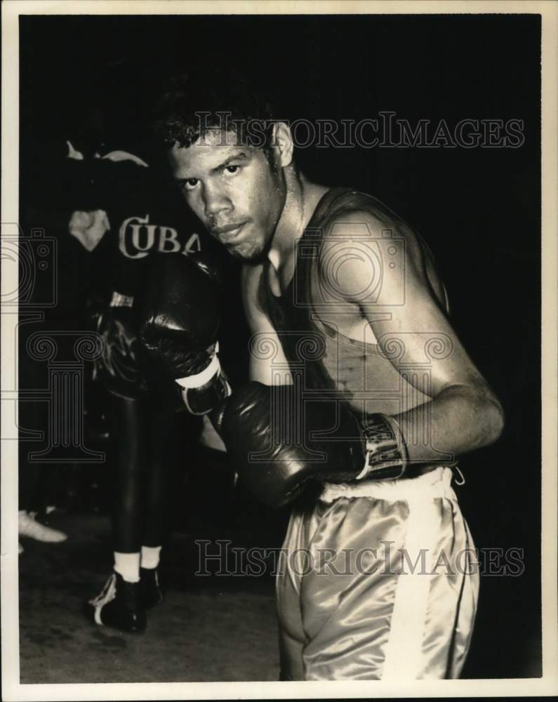 1972 Press Photo Jose L. Vellon, Featherweight Boxer - nos32837- Historic Images