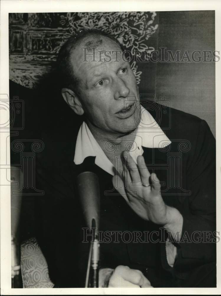 1968 Press Photo Bill Veeck of Baseball - nos32843- Historic Images