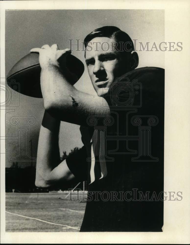 1967 Press Photo Bobby Warmack, Oklahoma Football Player - nos32923- Historic Images