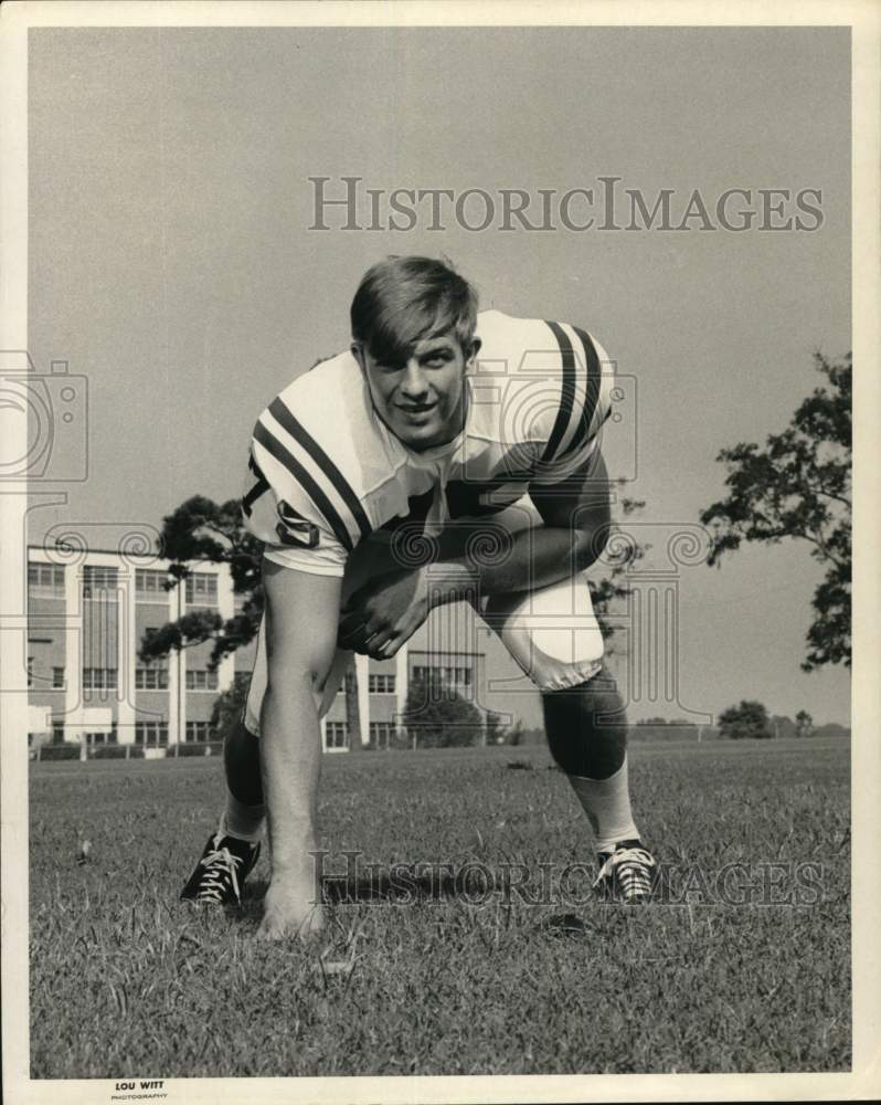 1969 Press Photo Ron Waedemon, Football Player - nos32941- Historic Images