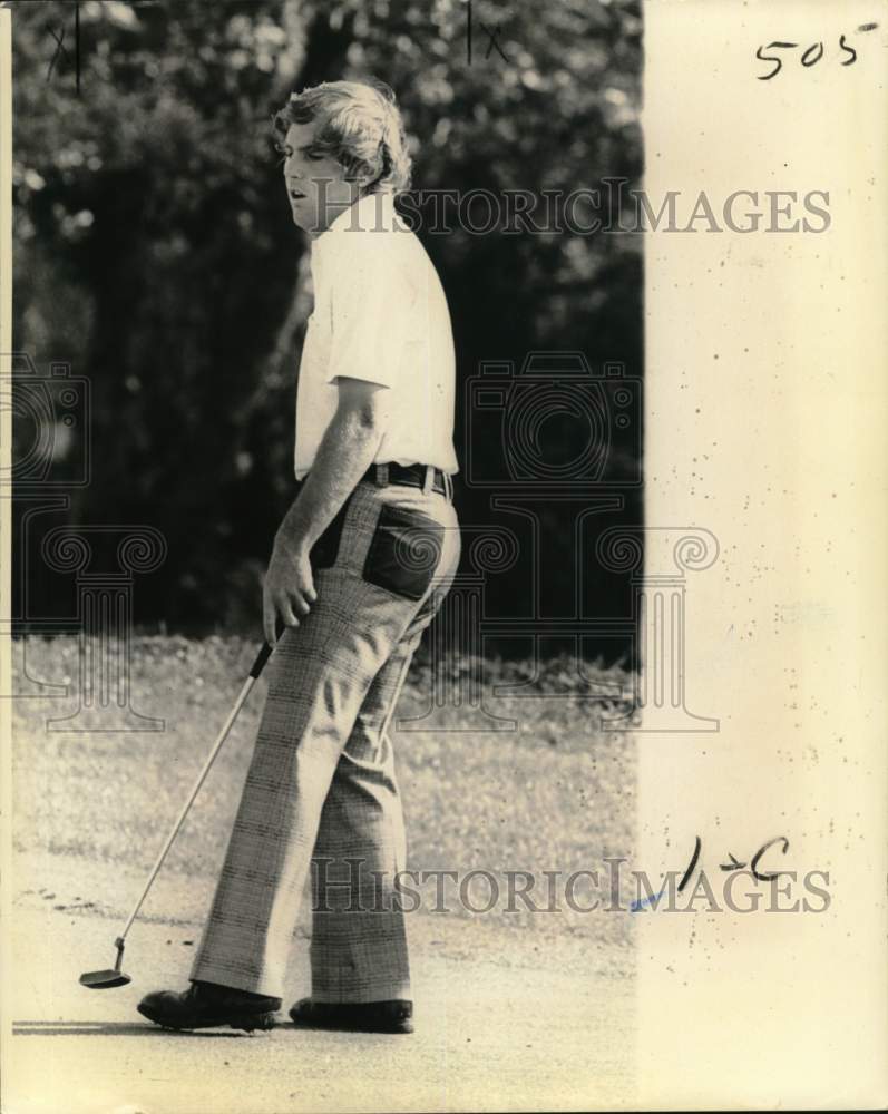 1974 Press Photo Golfer Lanny Wadkins - nos33038- Historic Images