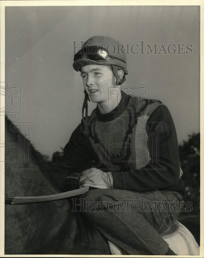 1967 Press Photo Apprentice Jockey Jimmy Wiley - nos33066- Historic Images