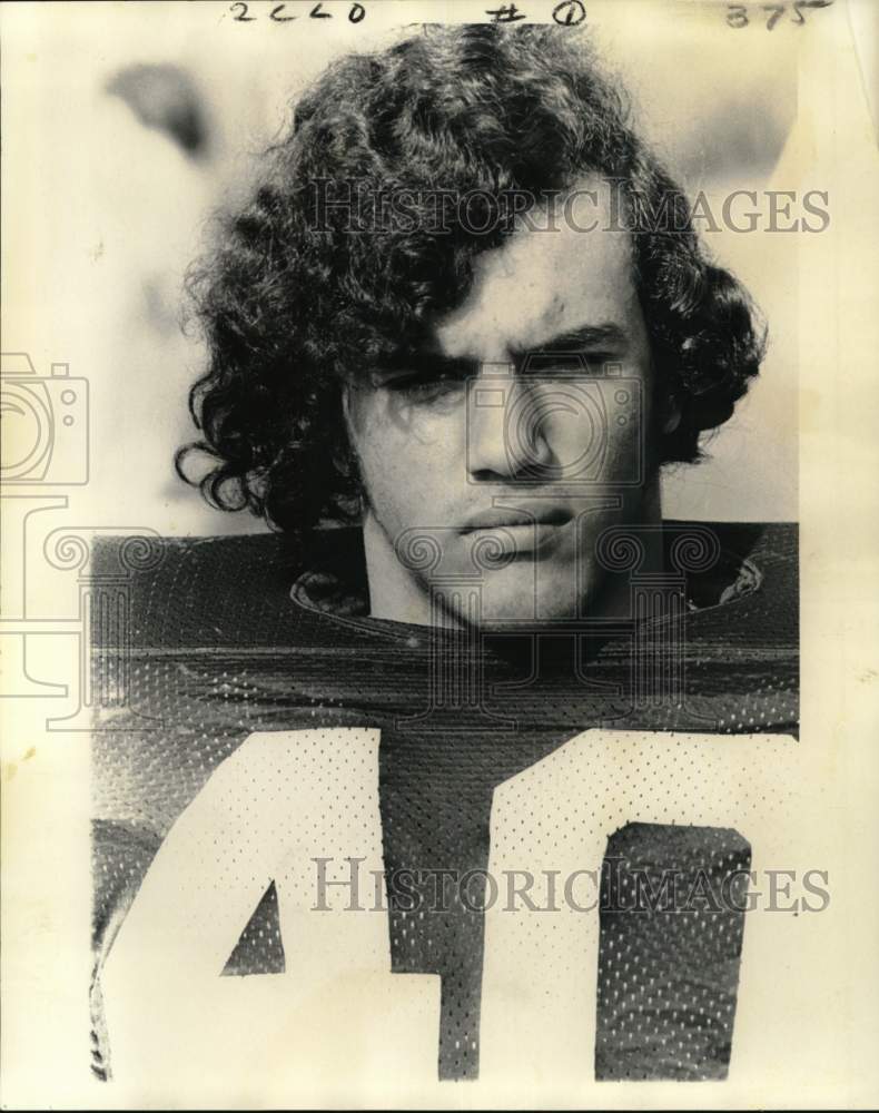 1974 Press Photo Football Player Hector Zamora - nos33158- Historic Images