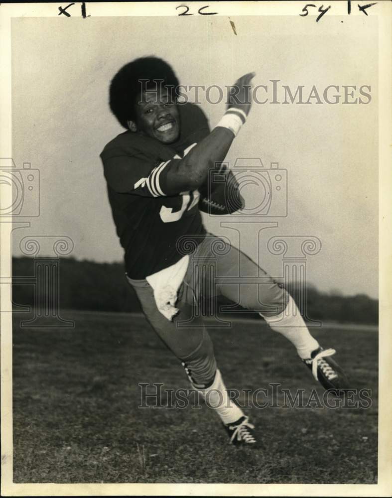 1973 Press Photo Matthew Williams, Northeast Fullback - nos33191- Historic Images