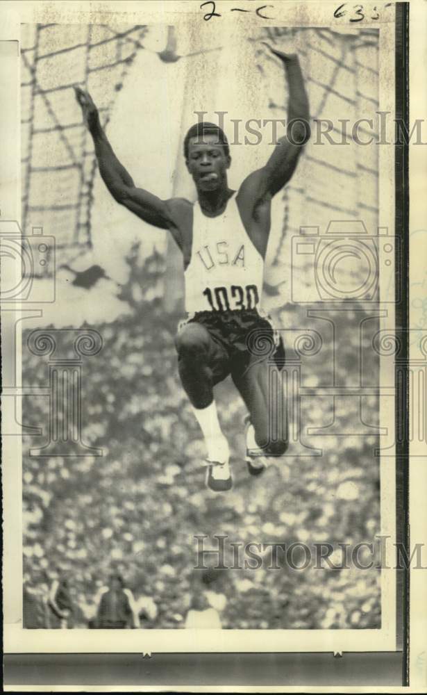 1972 Press Photo Track Athlete Randy Williams - nos33279- Historic Images