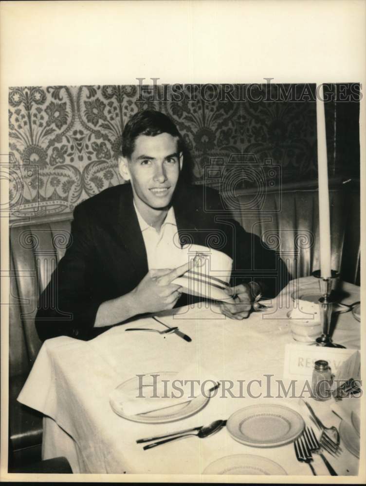 Press Photo Jim Ryun, Kansas Track Athlete - nos33335- Historic Images