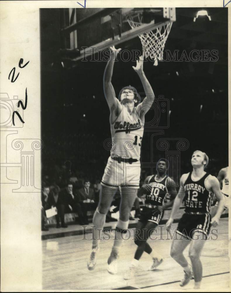 1970 Press Photo Loyola vs. Murray State Basketball Game - nos33428- Historic Images