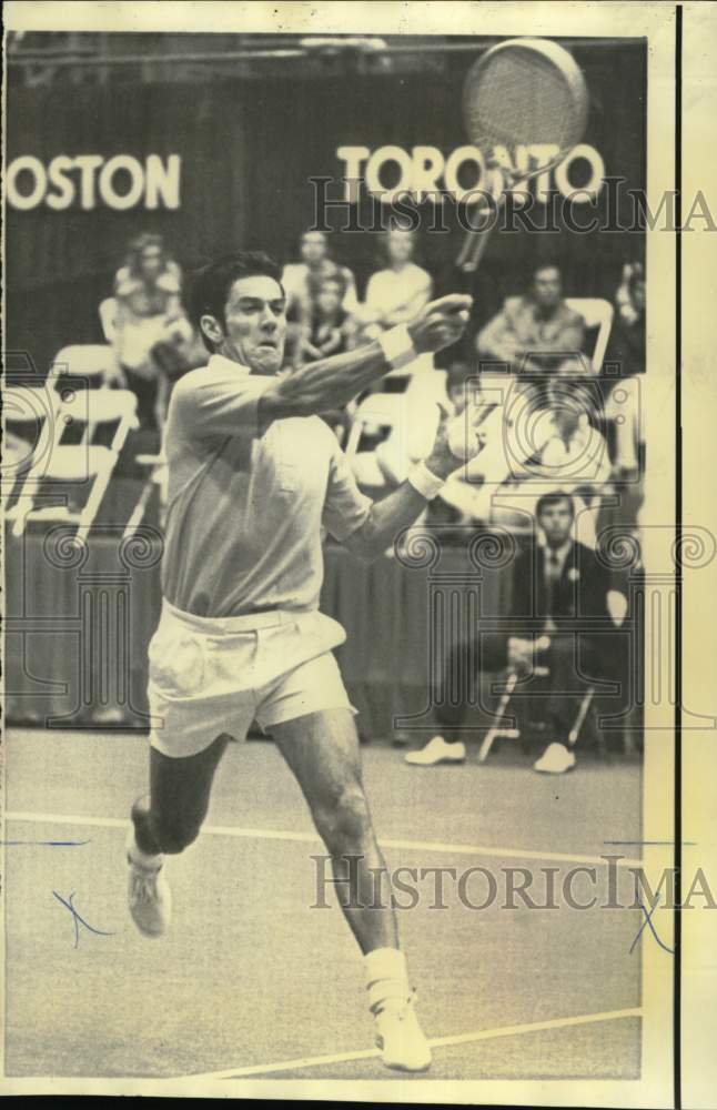 1972 Press Photo Ken Rosewall at World Championship Tennis Tournament- Historic Images