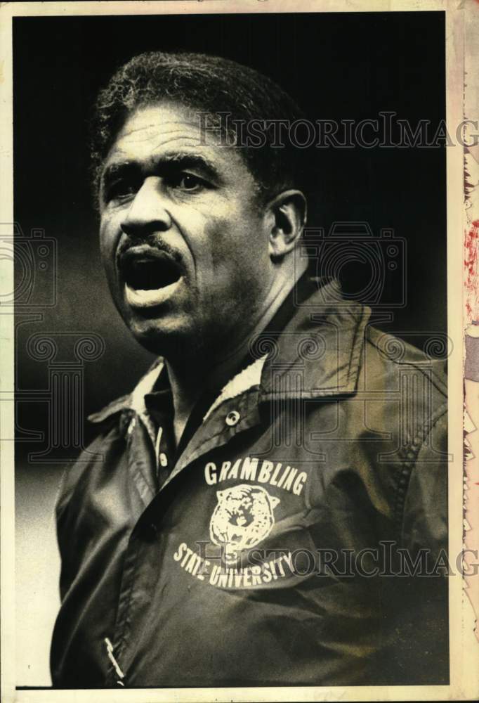 1981 Press Photo Grambling Coach Eddie Robinson - nos33501- Historic Images