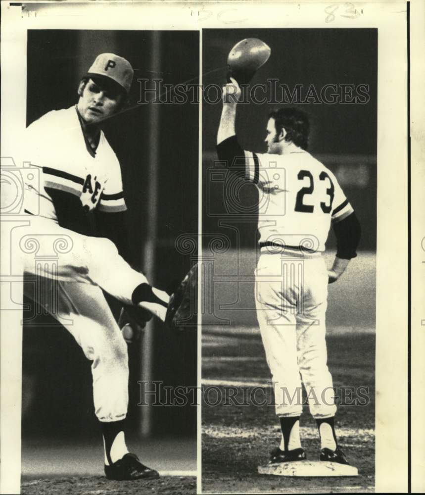 1972 Press Photo Pittsburgh Pitcher Lake Walker - nos33561- Historic Images