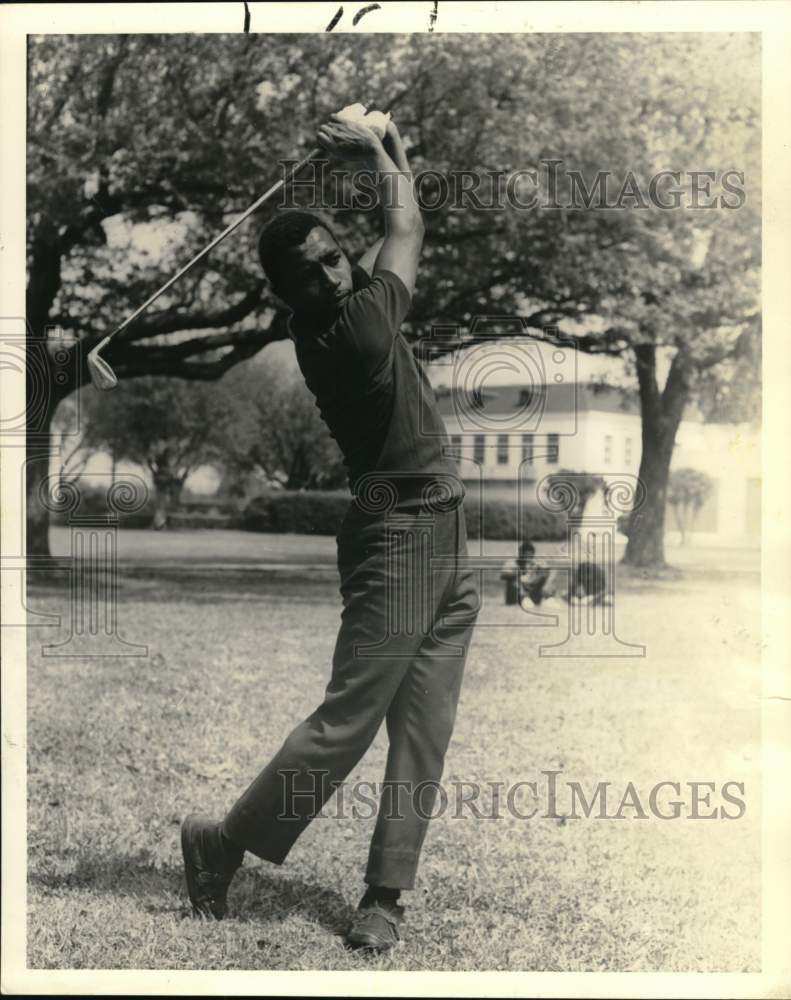 1970 Press Photo Leroy Walker, Staff Member of Dryades Street Association- Historic Images