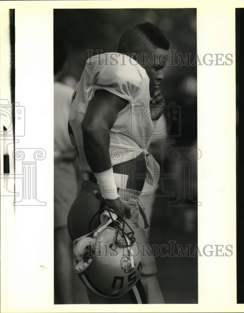 1989 Press Photo LSU Corner Jimmy Young - nos33755- Historic Images