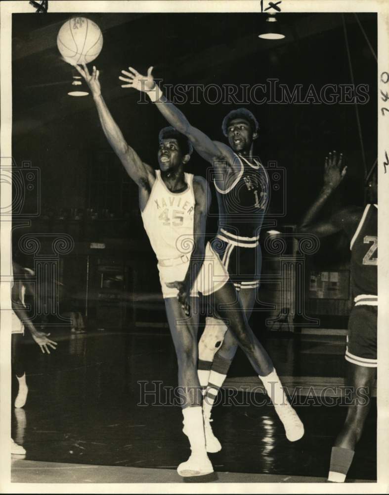 1974 Press Photo Sammy Young of Xavier Basketball Team - nos33760- Historic Images