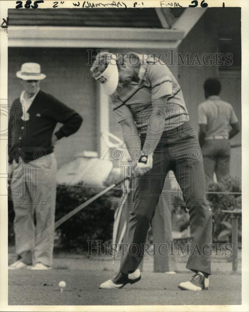 1977 Press Photo Golfer Larry Ziegler - nos33762- Historic Images