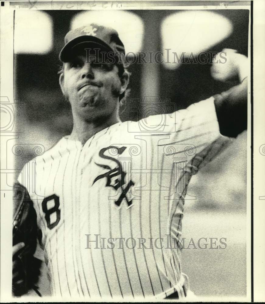 1973 Press Photo White Sox Pitcher Wilbur Woods - nos33864- Historic Images