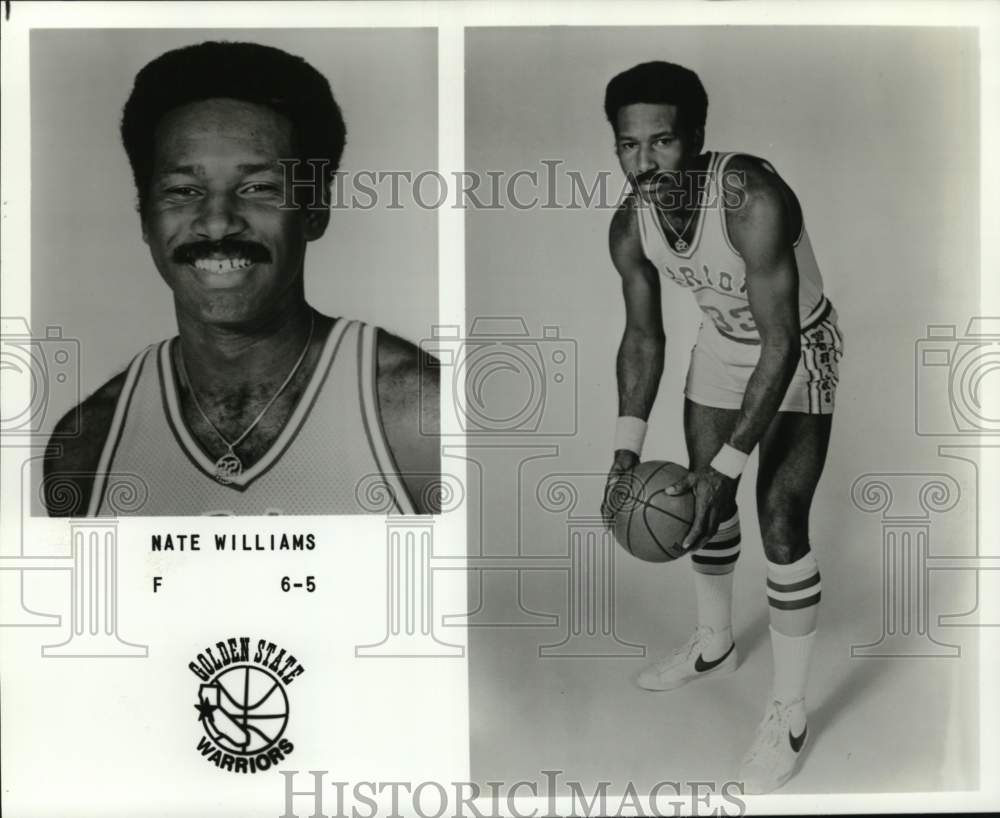 1979 Press Photo Nate Williams, Golden State Warriors Forward - nos34019- Historic Images