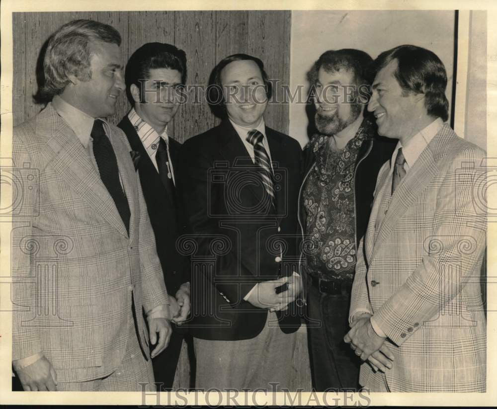 1974 Press Photo Officials at New Orleans &quot;Jazz on Sunday Afternoon&quot; Parade- Historic Images