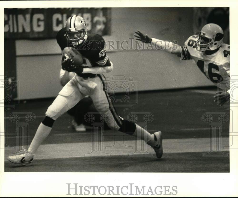 1984 Press Photo New Orleans Saints vs. Cardinals Football - nos34208- Historic Images