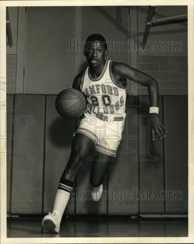 1971 Press Photo Billy Williams of Samford University Basketball - nos34296- Historic Images