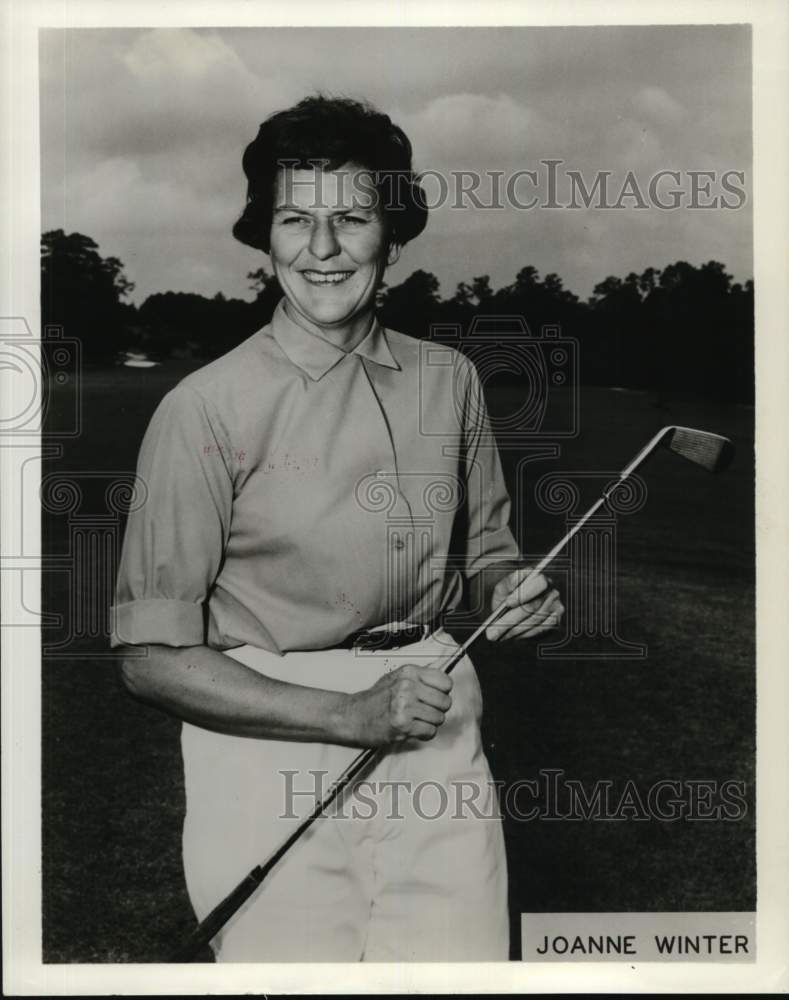 1968 Press Photo Golfer Joanne Winter - nos34320- Historic Images